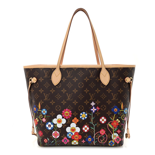 LV X TM Monogram Flowers Neverfull MM